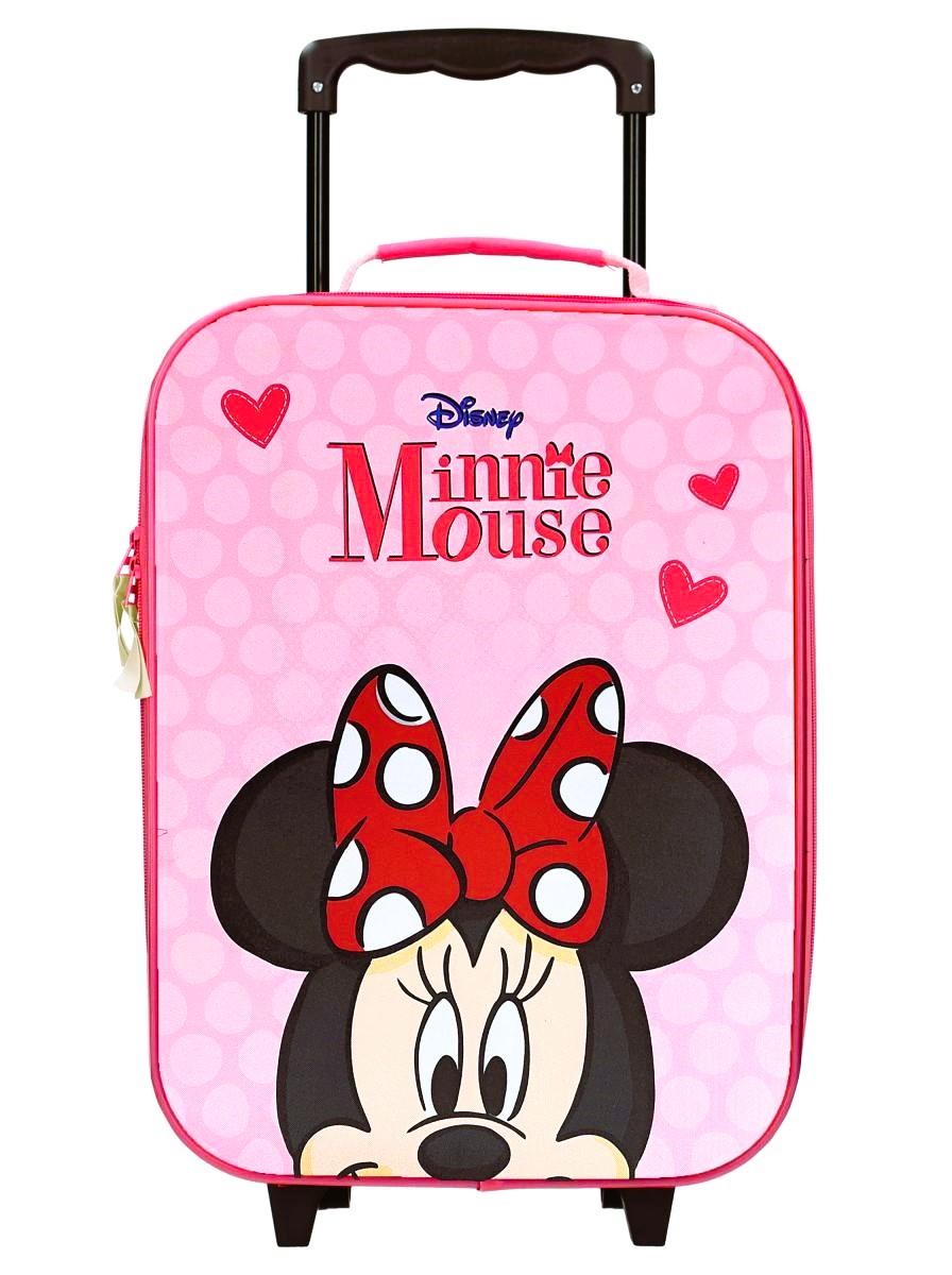 CESTOVNÝ TROLLEY KUFOR MINNIE Va 088 - 3835 ružový