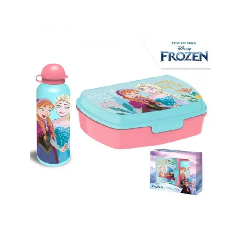  Súprava na desiatu / box + fľaša DISNEY FROZEN, FR50009