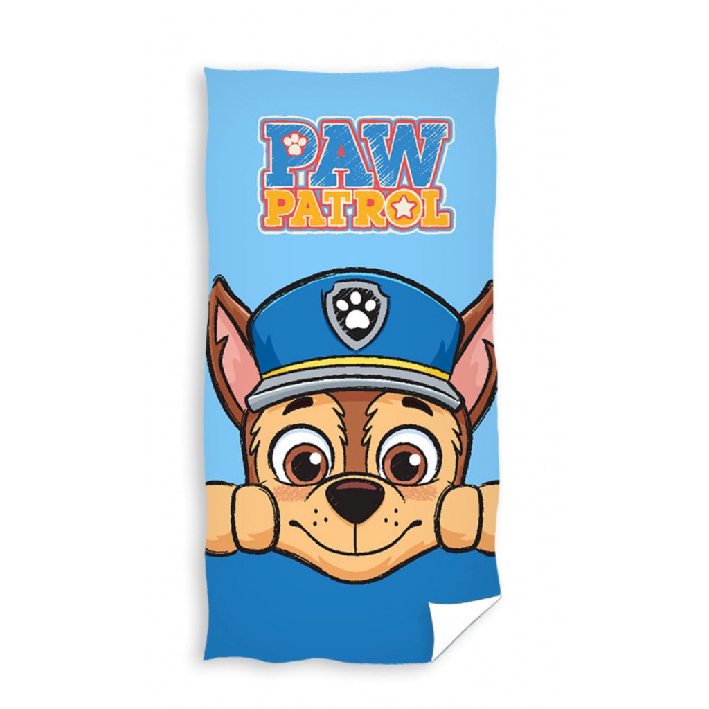 Detský uterák 30/50cm Paw Patrol Chase, PAW221130