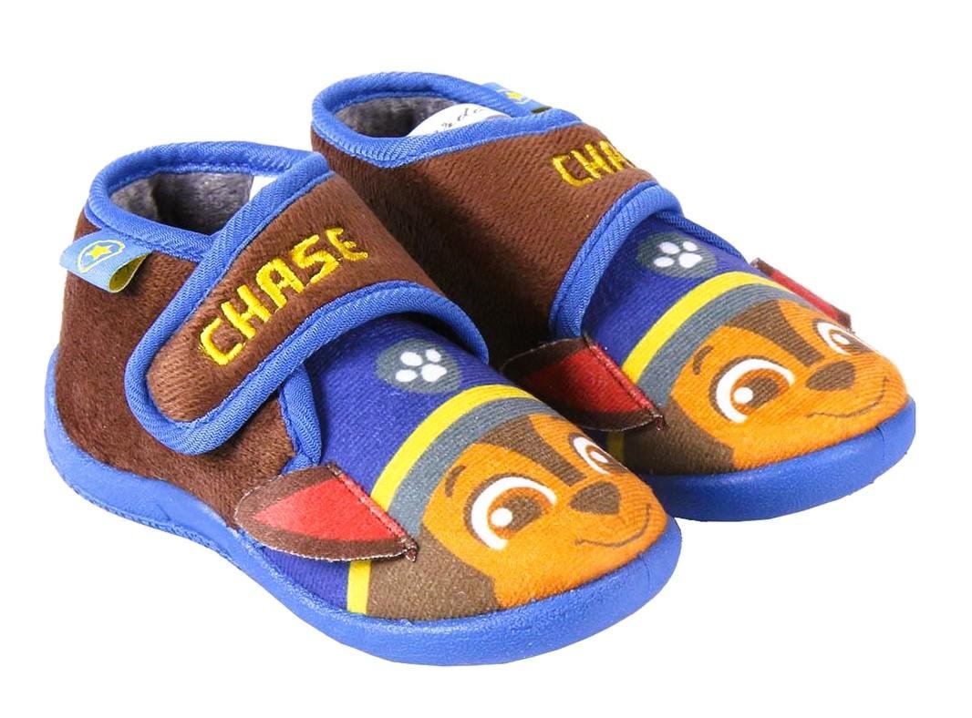 Papuče Paw Patrol Cer 5460 modro - hnedé