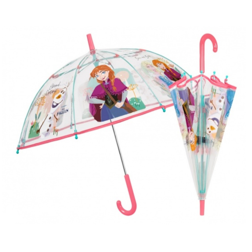 Dievčenský dáždnik DISNEY FROZEN Transparent, 50255