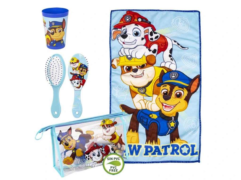 4 - DIELNA HYGIENICKÁ TAŠTIČKA PAW PATROL Cer 2541 tyrkysovo - modrá