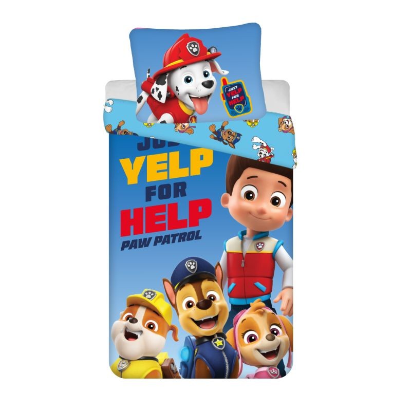 Obliečky Paw Patrol PP427 Help 140/200, 70/90