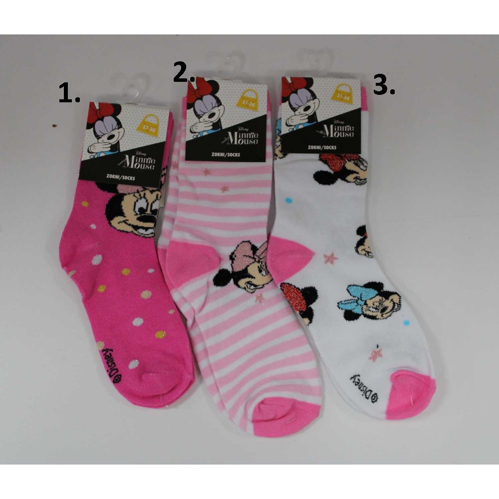 PONOŽKY MINNIE MIN-A-SOCKS-116